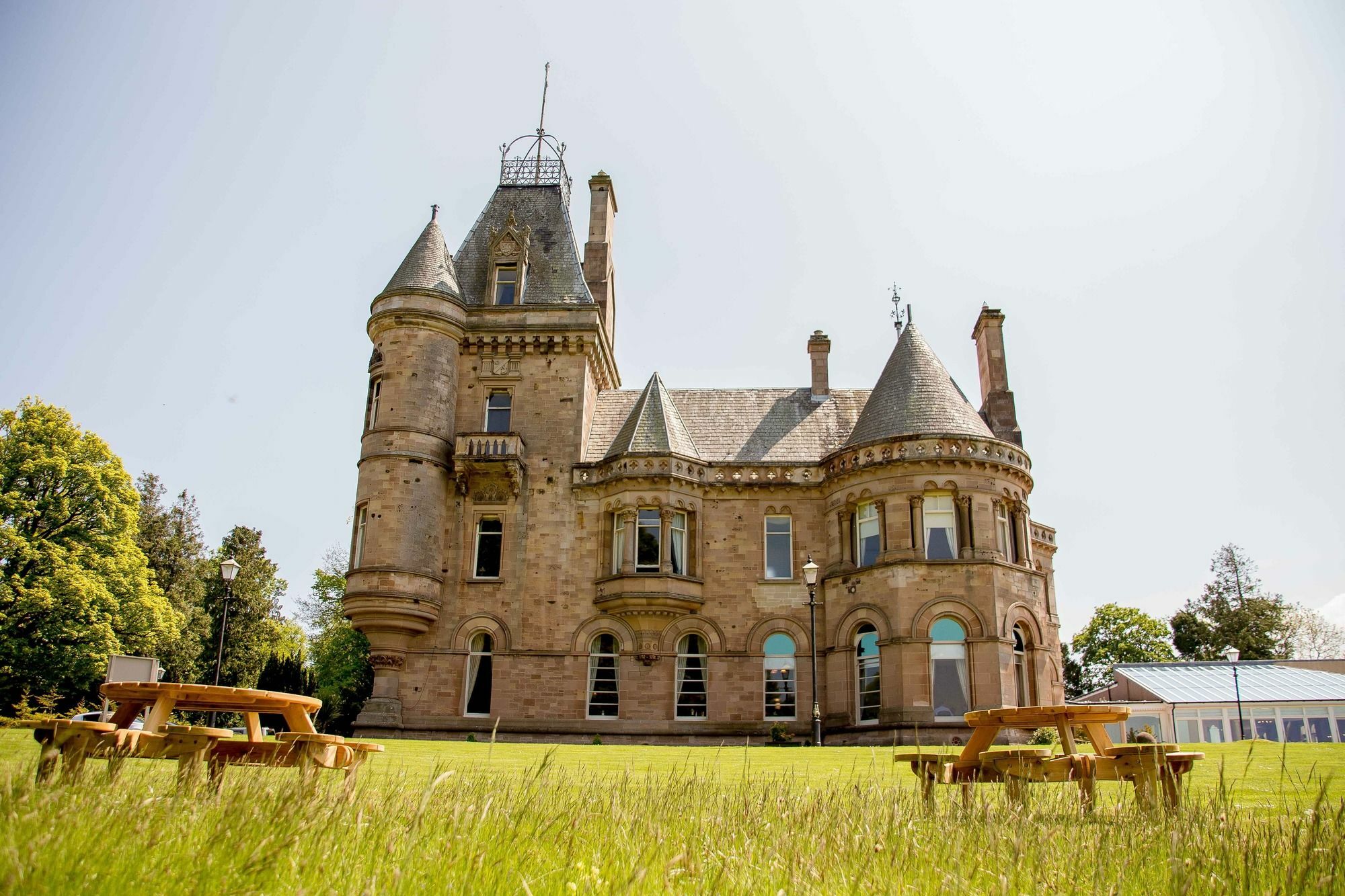 Гостевой дом Cornhill Castle Биггар Экстерьер фото